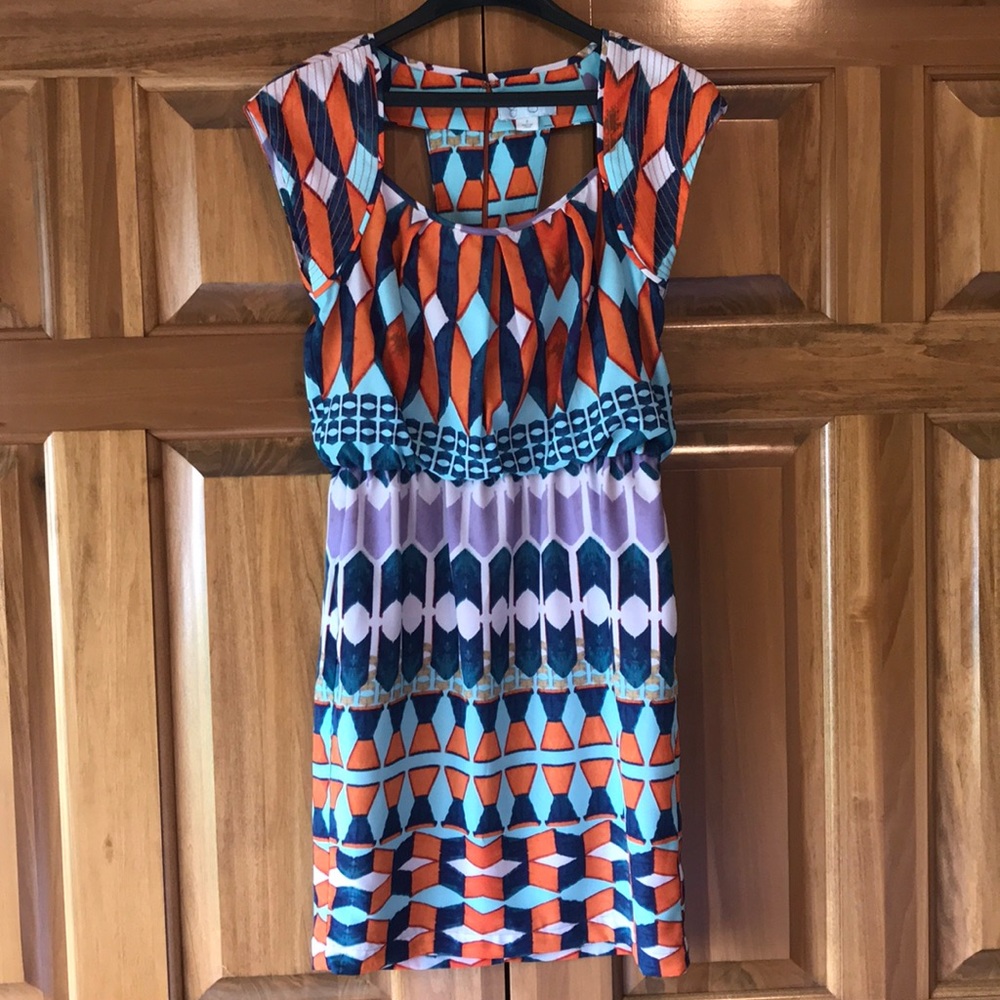 Jessica Simpson dress with unique back cutouts